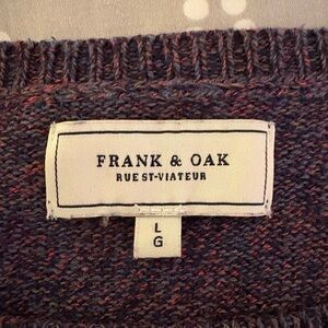 Frank & Oak Men's Multicolor Knit Sweater